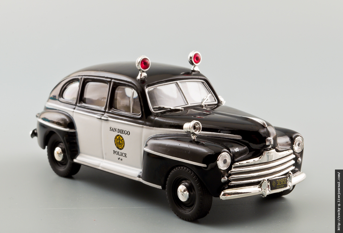 Ford Fordor San Diego Police 1947