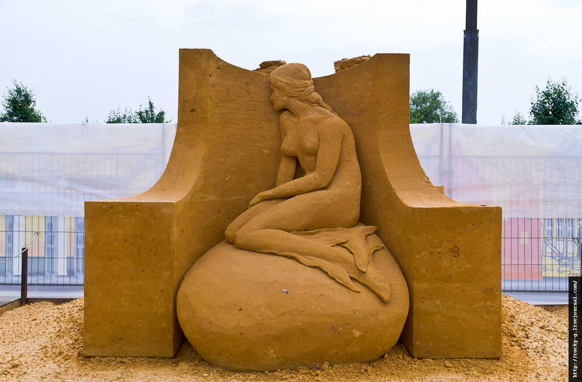 Песчаные скульптуры в Коломенском. «Города мира»