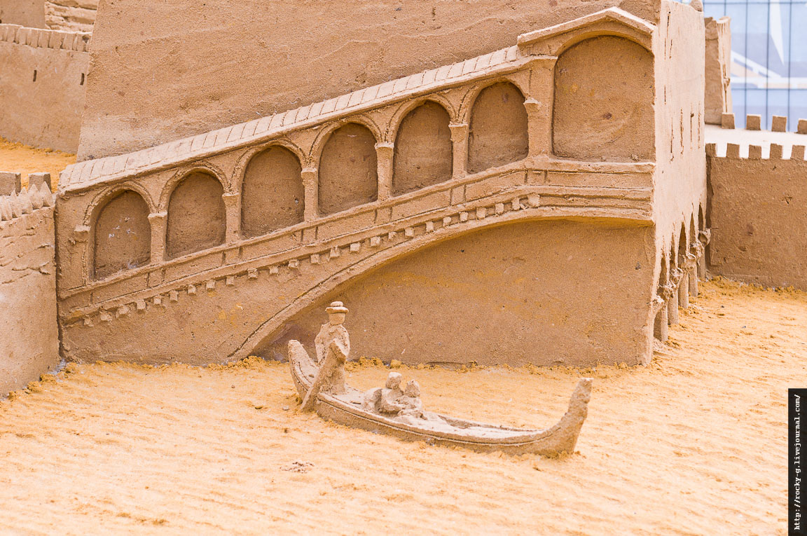Песчаные скульптуры в Коломенском. «Города мира»