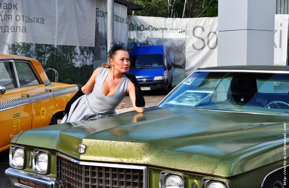 Cadillac Coupe de Ville Ретро-Фестиваль в Сокольниках 21.07.2012