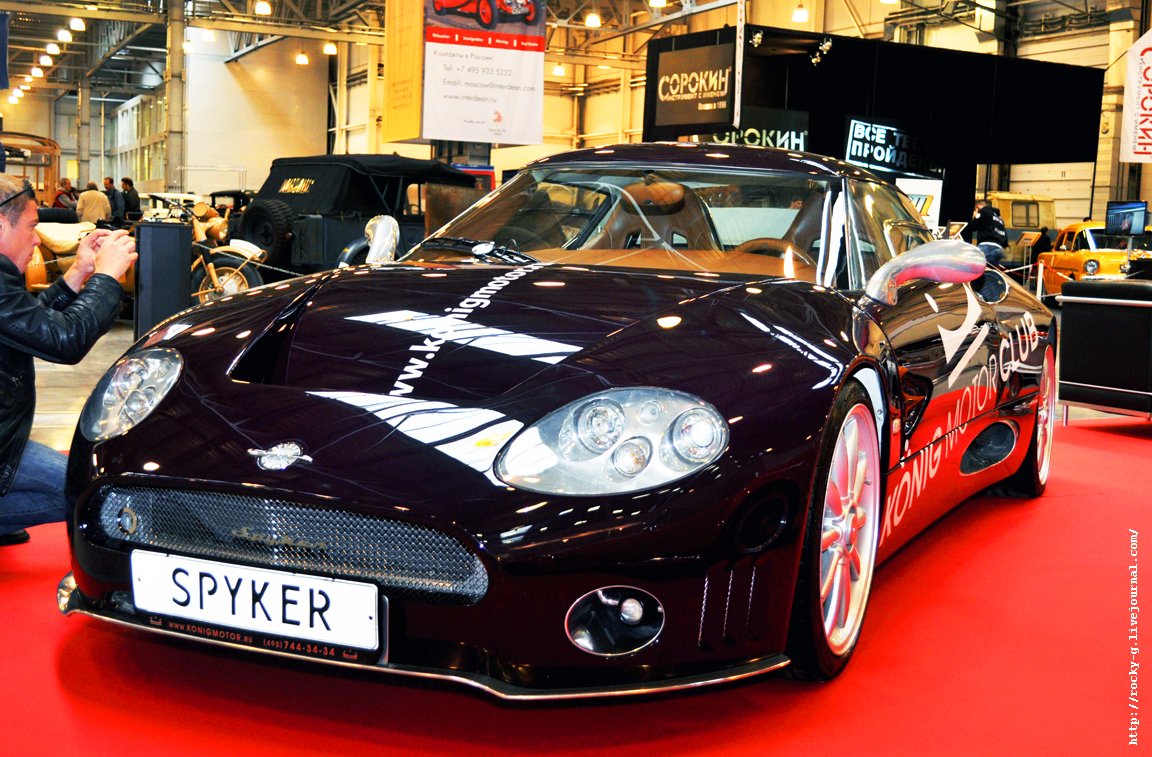XX Олдтаймер галерея - Spyker C8